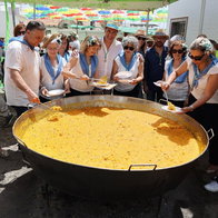 Traditional Torrox Romeria celebrations.