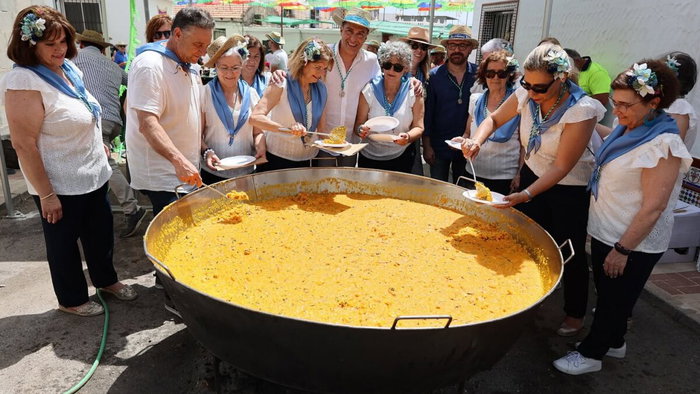 Traditional Torrox Romeria celebrations.