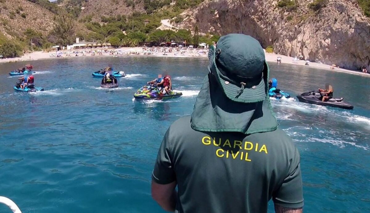 Jet Ski riders face huge fines for breaking rules in protected Granada coastal area