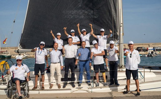 Presentation of new team in Benalmadena Marina.
