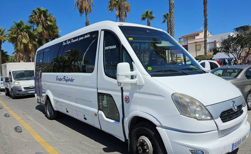 New Salobreña bus to health centre.