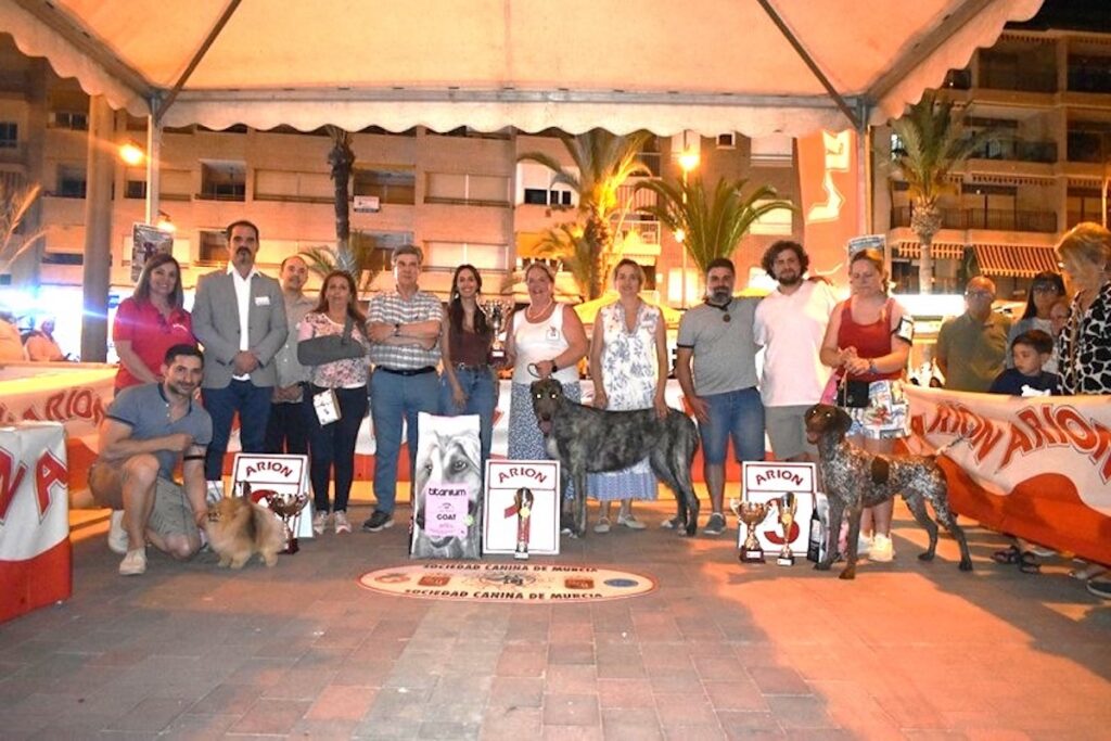 Puerto de Mazarron turns into a paradise for dog lovers during the National Dog Show