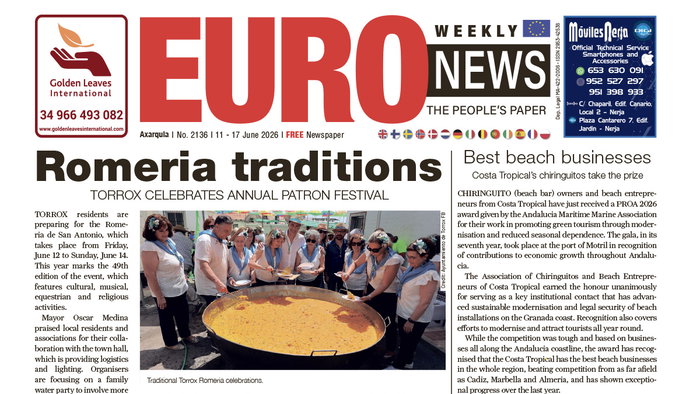 Axarquia 11 – 17 Jun 2026 Issue 2136