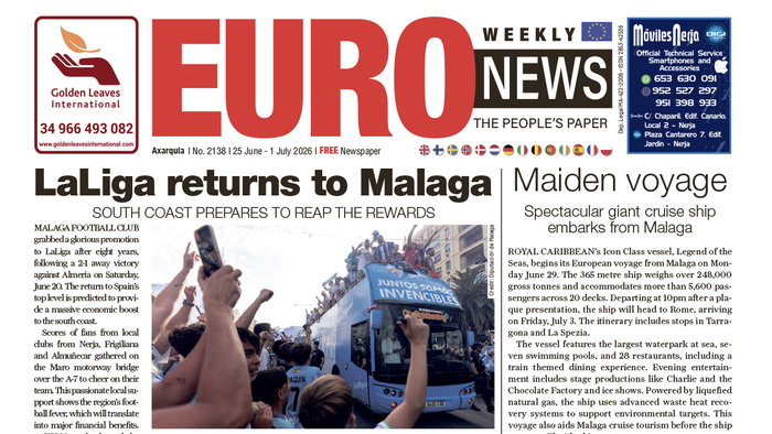 Axarquia 25 June – 1 July 2026 Issue 2138