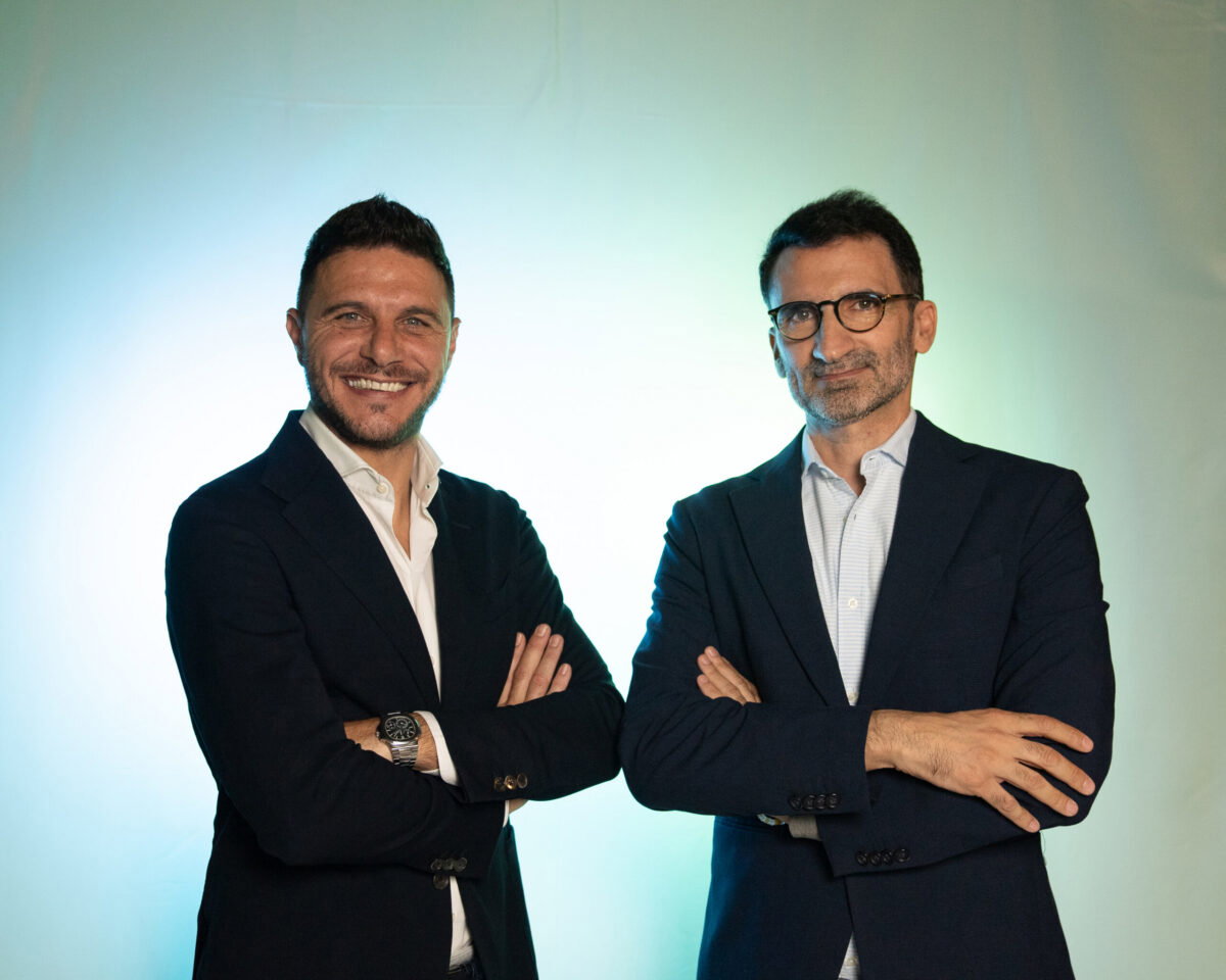 Joaquín Sánchez with Dr. Carlos Caballero.