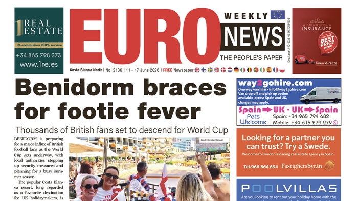 Costa Blanca North 11 – 17 Jun 2026 Issue 2136