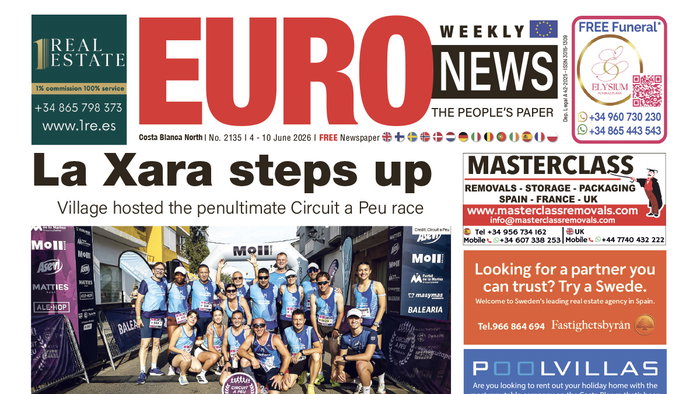 Costa Blanca North 4 – 10 Jun 2026 Issue 2135
