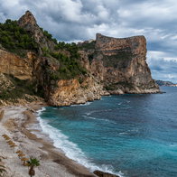 A cove in Benitachell.