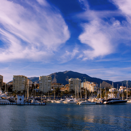 Estepona's marina.