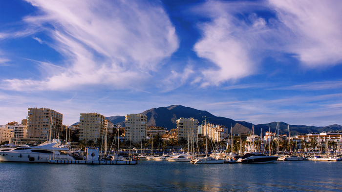 Estepona's marina.