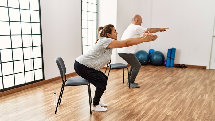 Chair yoga