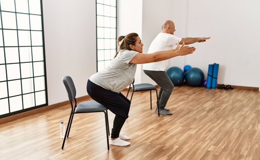 Chair yoga