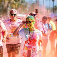 Colour run Torre de Mar for Autisum awareness