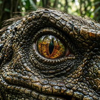 Dinosaur eye