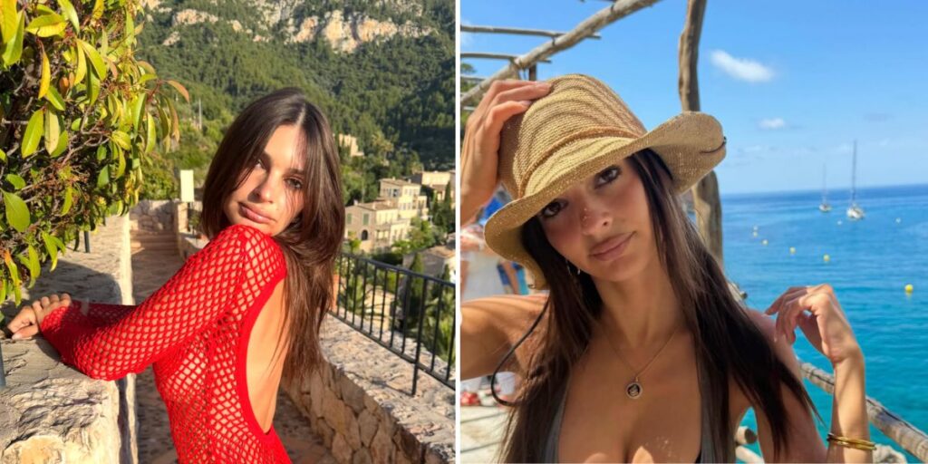 Emily Ratajkowski returns to Mallorca and calls it her “favourite island”