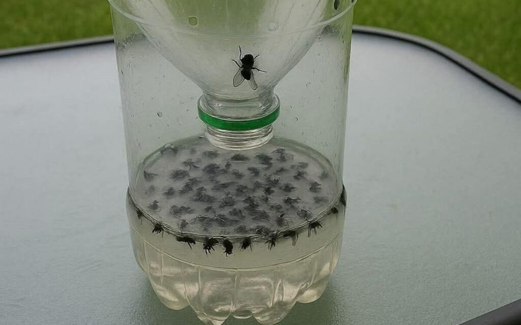 Homemade fly trap