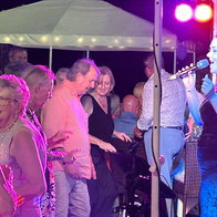 Laura Carter gets everyone on the dancefoor.