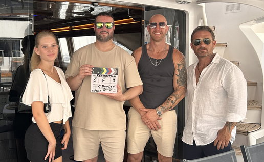 Actress Chayenna, director Dowsett, actor Matt Nuttall & co-producer Franky Lancaster.