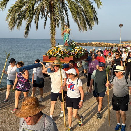 Barcelona in the summer.