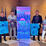 Santa Pola Councillors presenting the 10K night race.