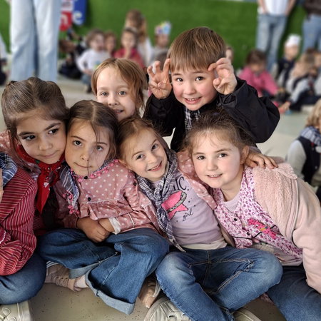 International Friends at Fallas.
