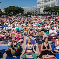 International yoga day Madrid