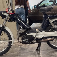 Garelli 50cc Italian grey moped