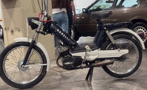 Garelli 50cc Italian grey moped