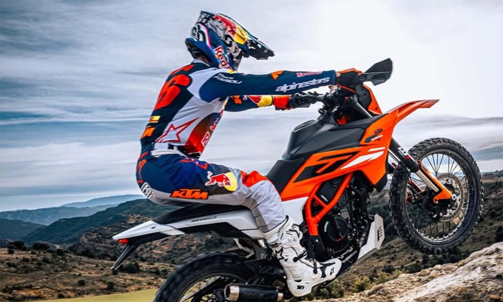KTM free motorcycle test rides in Marbella