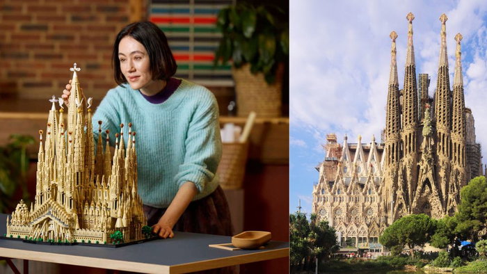 LEGO releases Sagrada Familia