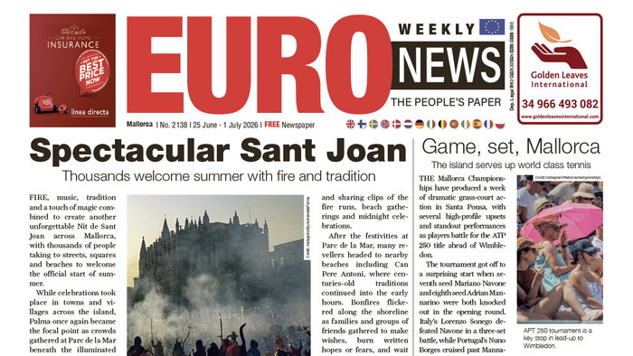Mallorca 25 June – 1 July 2026 Issue 2138