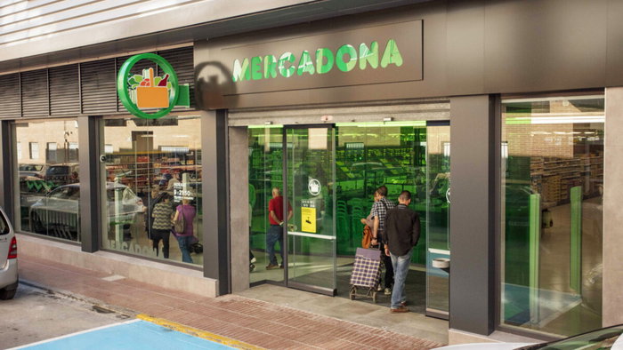 Mercadona store.