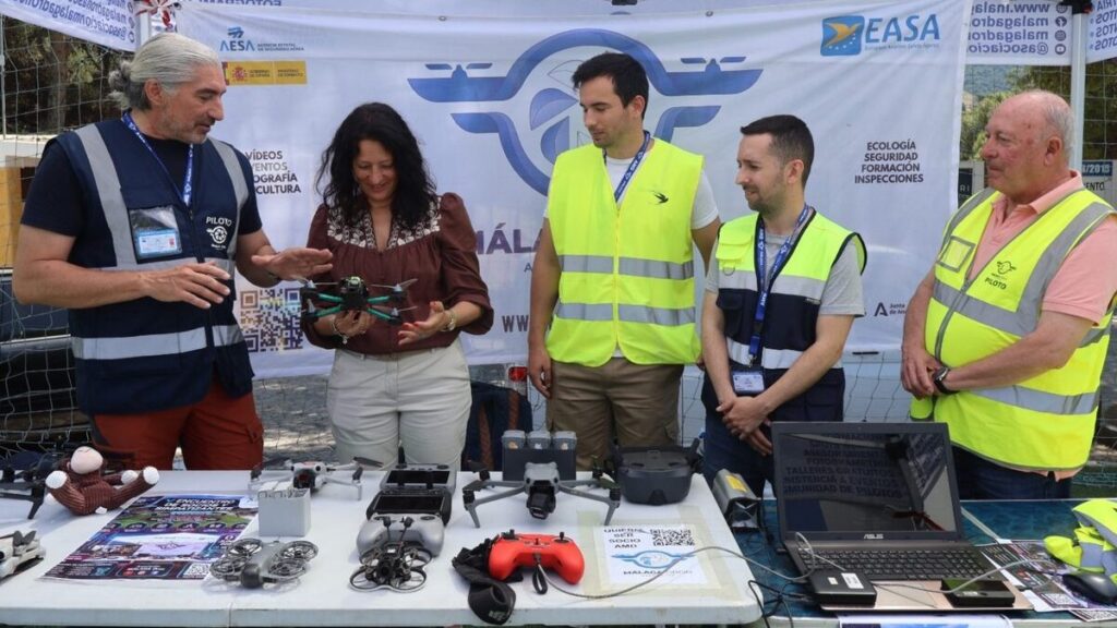 Drone invasion. The skies above Mijas get ready to buzz with high-tech spectacle