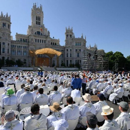 Pope visit to Spain