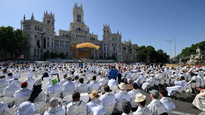 Pope visit to Spain