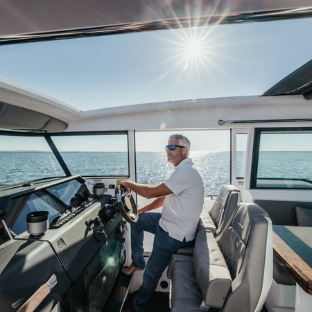 Enjoying the sea on your terms.
