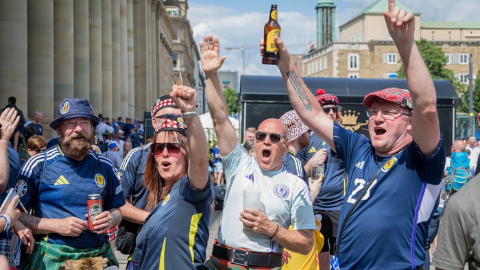 Scottish football fans
