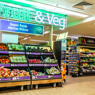 Fruit and Veg section in a Supermarket