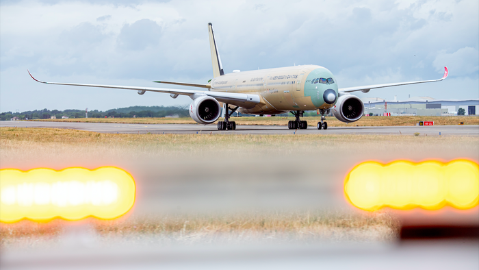 The airbus A350-1000ULR