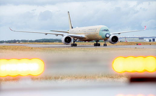 The airbus A350-1000ULR