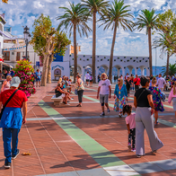 Tourists in Spain