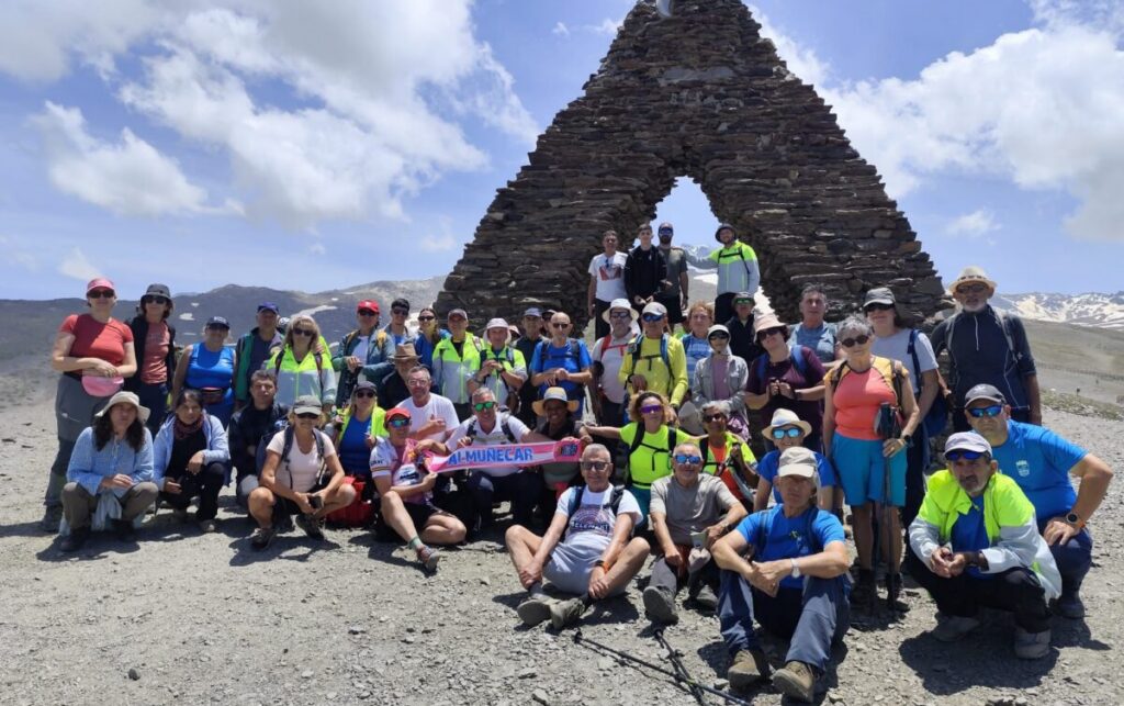 50 hikers complete 14km Sierra Nevada route from Almuñecar before summer pause