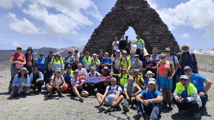 50 walkers from Almuñecar.