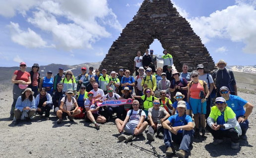 50 walkers from Almuñecar.