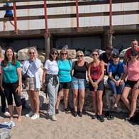 Sober Socials walking group on Mijas coast.