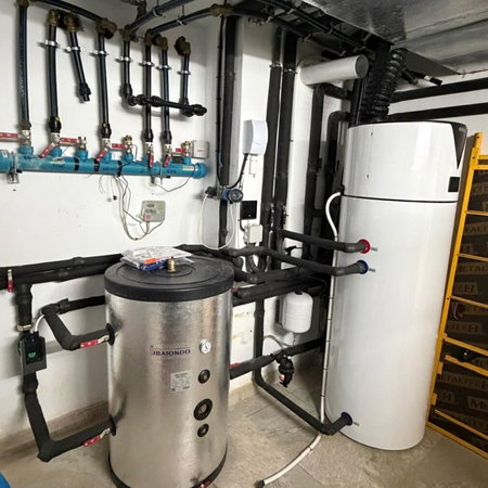 Installation of a gas boiler in a villa in Spain by AguaTherm