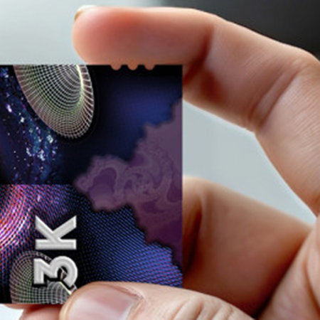 Close-up of Germany's STELLA banknote concept, a card-sized prototype designed to explore the future of physical cash.