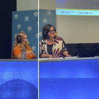 Alan Boardman, Sladana Obradovic. Àngeles Barceló and Ana Mata on Hoy por Hoy.