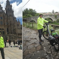 David completes the Camino for Angie.