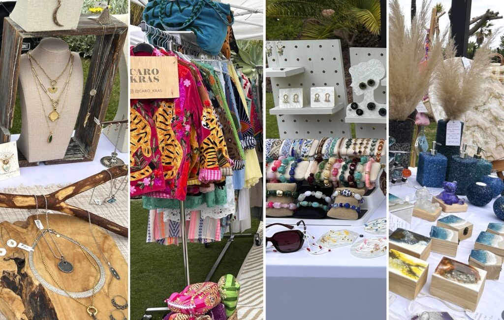 Designer and artisan market in the grounds of the lavish Don Carlos hotel in Marbella